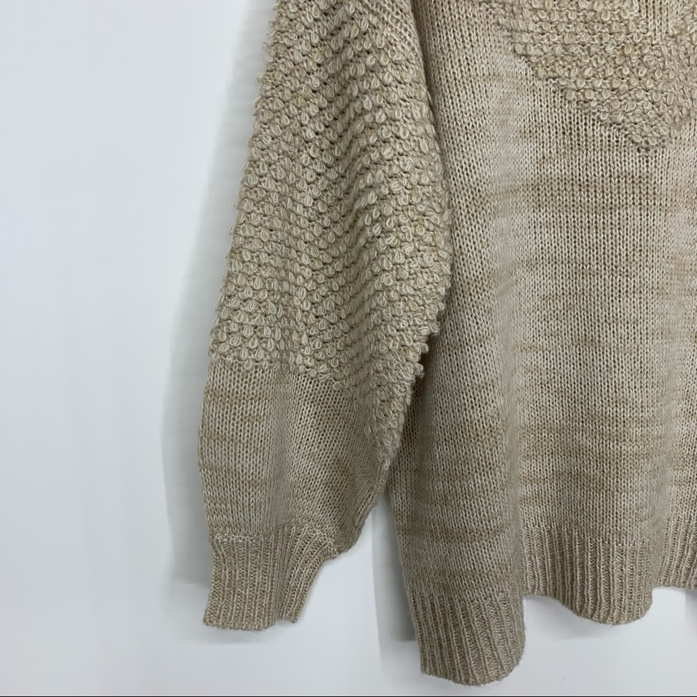 Coco & Jaimeson Oversized Boucle Loop Knit Textur… - image 4